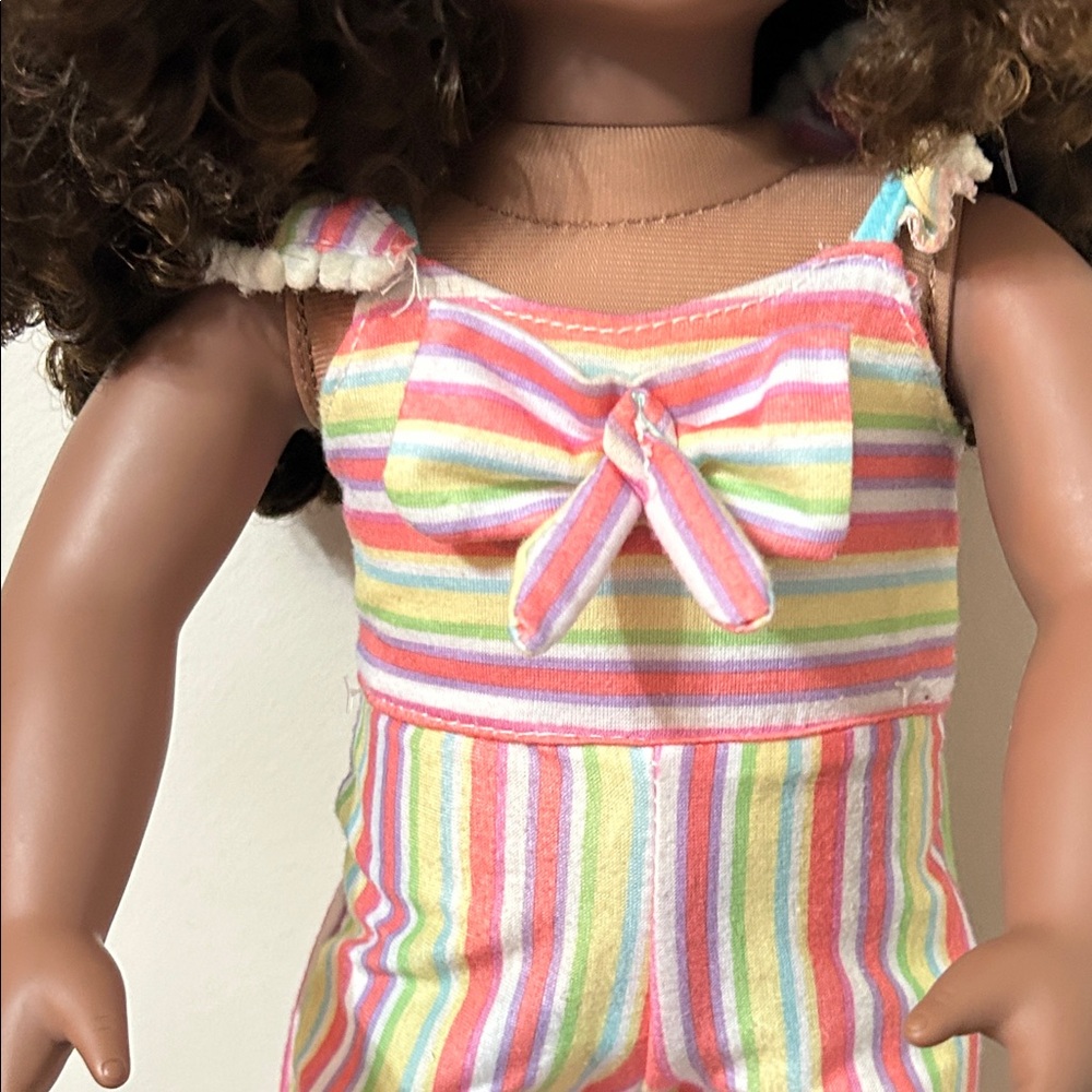 My Life As 18” Doll with Striped Jumpsuit - Picture 3 of 6
